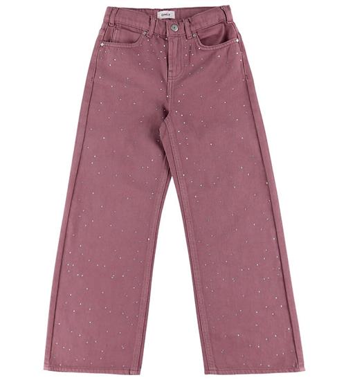 Kids Only Jeans - KogCobain - Rose Brown/Rhinestones