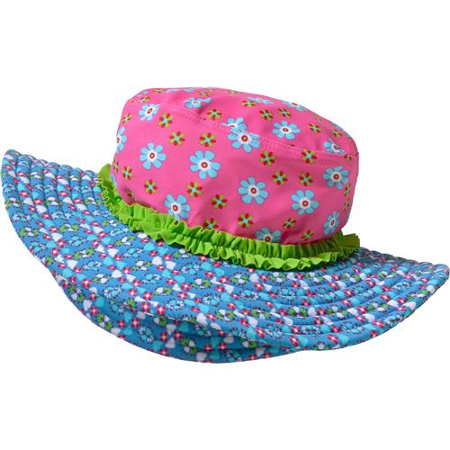 PLAYSHOES Hat  blå / grøn / lys pink / hvid