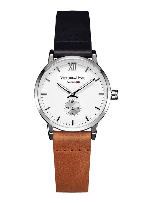 Victoria Hyde Analogt ur 'London Eyes'  navy / okker / sølv / hvid