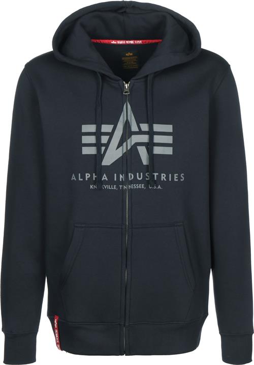 ALPHA INDUSTRIES Sweatshirt  marin / grå / rød / hvid