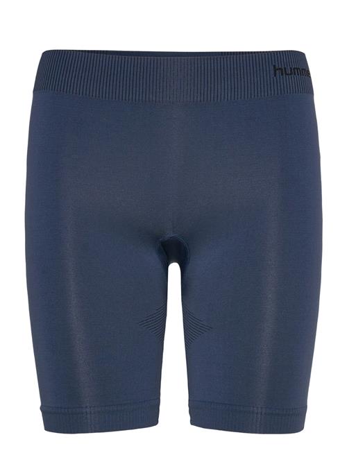 Hummel First Seamless Training Short Tights Woman Hummel Blue