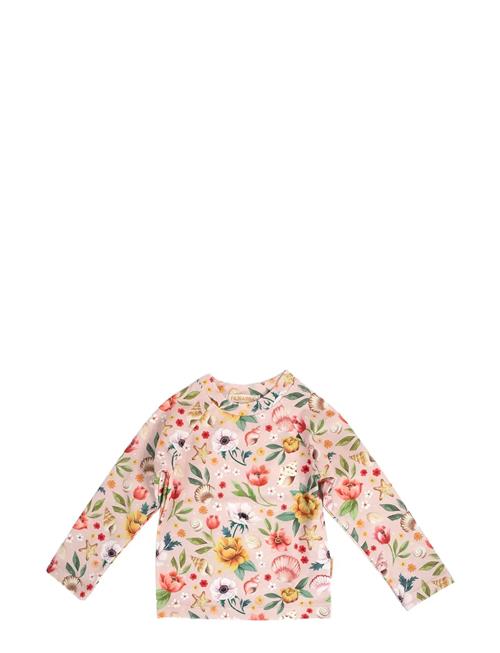 Nor - Uv-Bluse Ls 1-2 År - Ocean Blossom Filibabba Pink