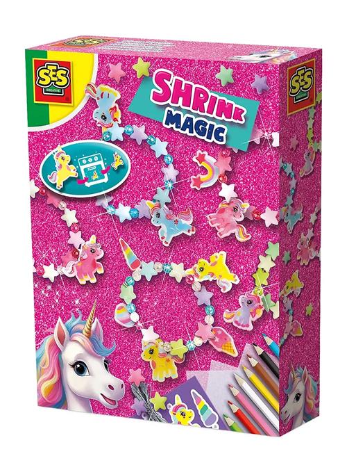 Shrink Film - Unicorn Charm Bracelets SES Creative Patterned