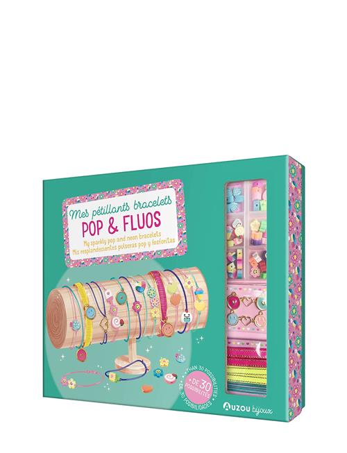Jewellery Factory - Sparkly Pop And Neon Bracelets Auzou Patterned
