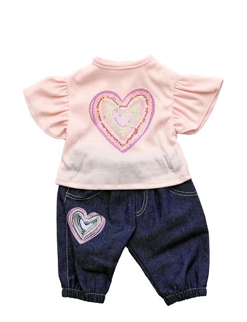 Jeans & T-Shirt, 41-46 Cm Micki Leksaker Patterned