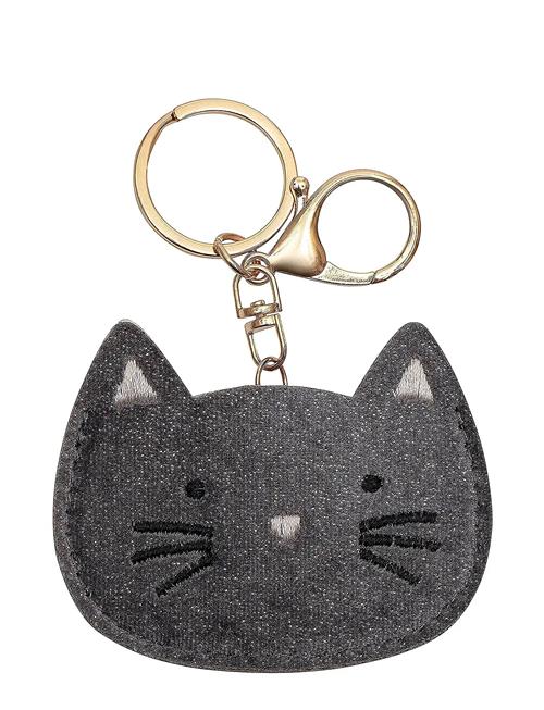 Keyring - Grey Kitty Cat Mimi & Lula Grey