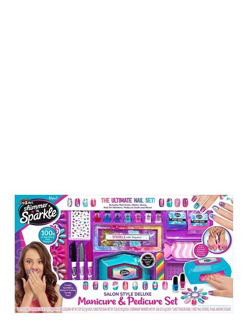 Shimmer N Sparkle Deluxe Manicure And Pedicure SHIMMER N SPARKLE Patterned