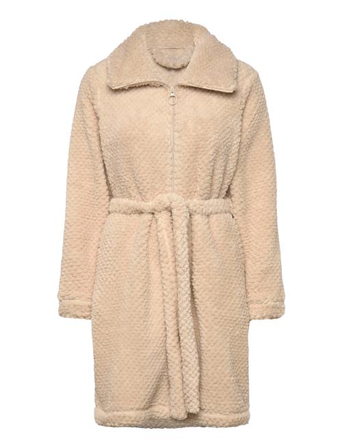 Robe Zip Up Fleece Hunkemöller Beige