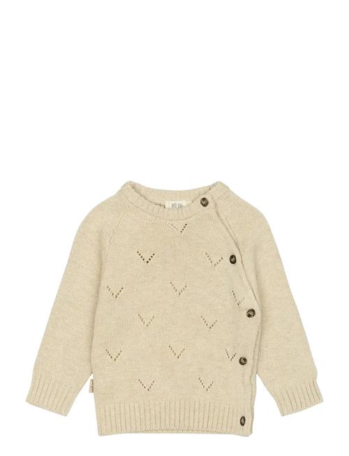 Ppdaqa Fold Over Knit Petit Piao Beige