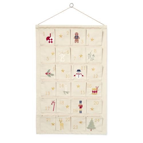 Cam Cam GOTS Julekalender Beige  Beige One Size  Beige  One Size  unisex