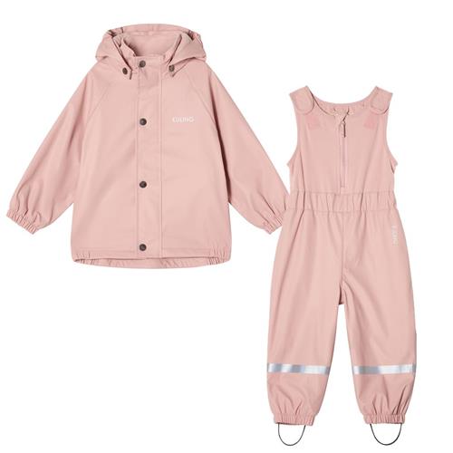 Kuling Ottawa Foret Regnsæt Woody Rose 98/104 cm Rain Lyserød  98/104 cm  unisex