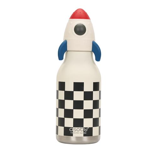 Asobu Bestie Vandflaske - Raket White  White-Onesize  Hvid  One Size  unisex