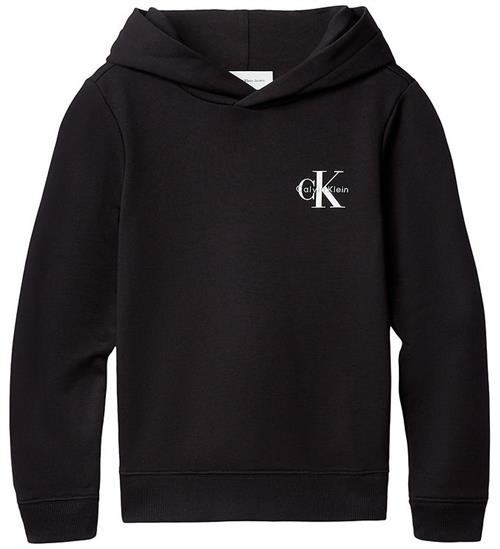 Calvin Klein Hættetrøje - Small Monogram - Black