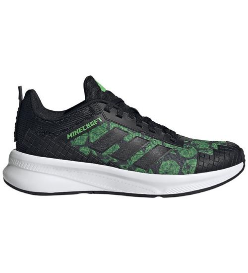 adidas Performance sko - Minecraft Fortarun - Cblack/Ftww