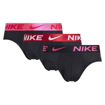 Nike 3P Dri-Fit Essential Micro Hip Brief Rød/Rosa bomuld XX-Large Herre