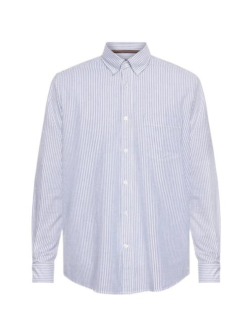 Signal Skjorte 'Scott'  røgblå / hvid