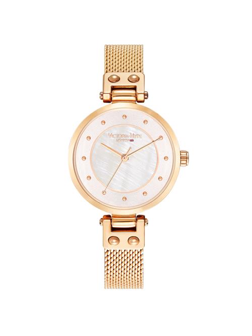 Victoria Hyde Analogt ur 'Pearl Series'  rosa guld