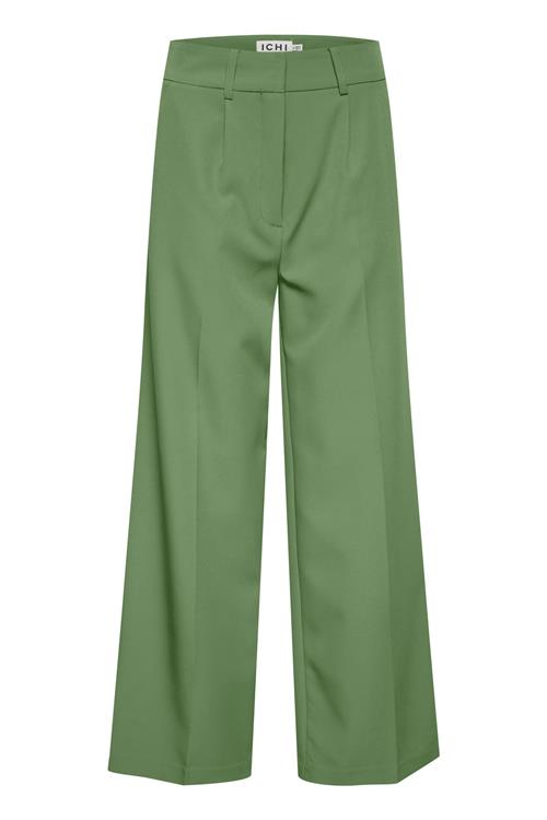 ICHI Bukser med fals 'Lexi'  grøn