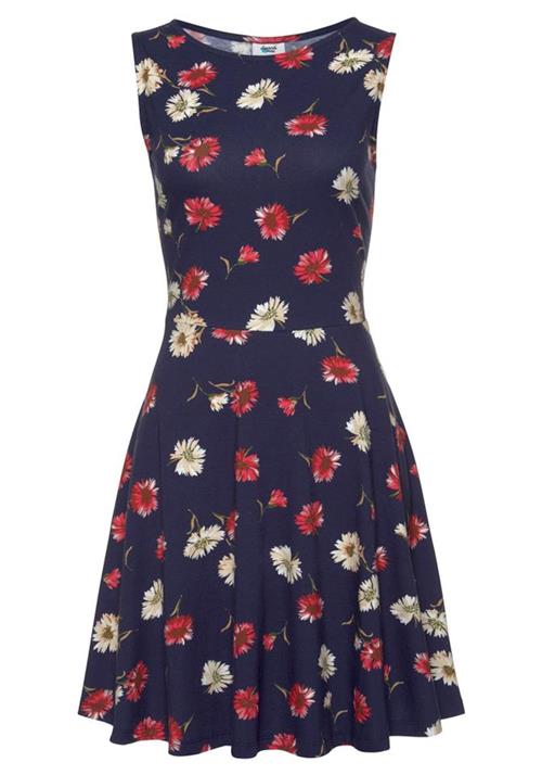 BEACH TIME Sommerkjole  marin / rød / offwhite