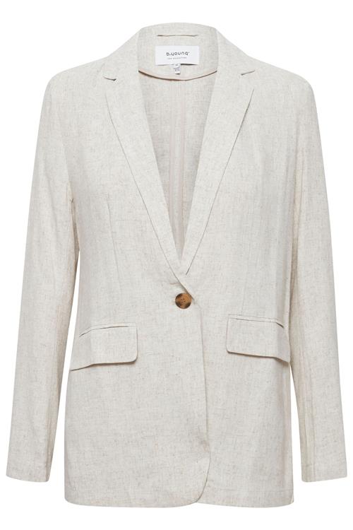 b.young Blazer 'Johanna'  offwhite / hvid-meleret