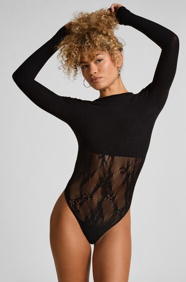 Hunkemöller Body Floral Sort