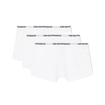 Emporio Armani Armani Stretch Jersey Boxer Briefs 3P Hvid bomuld XX-Large Herre