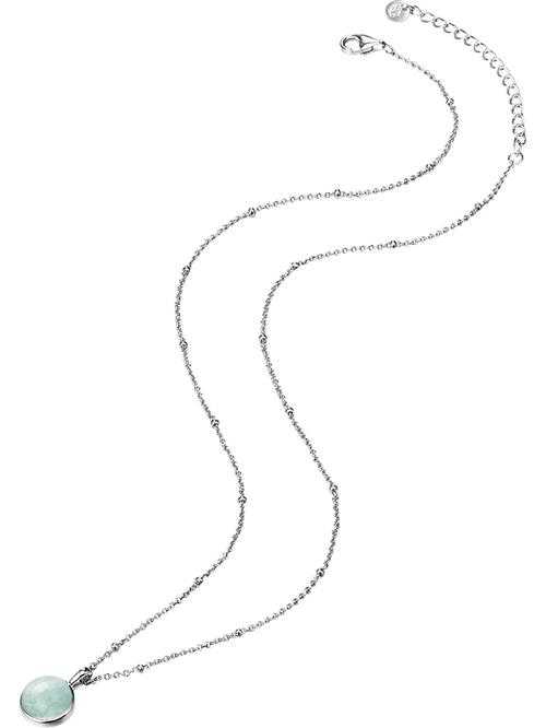 Glanzstücke München Kæde  opal / sølv