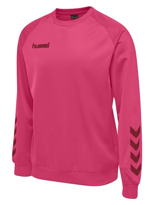 Hummel Sportsweatshirt 'Poly'  antracit / fuchsia