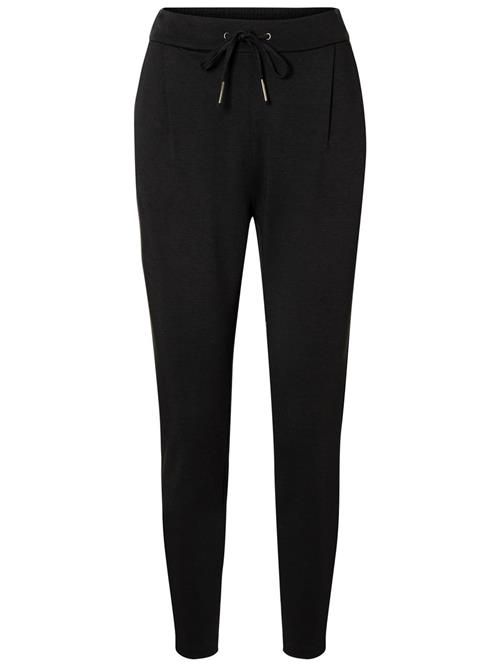 Vero Moda Petite Bukser med lægfolder 'Eva'  sort