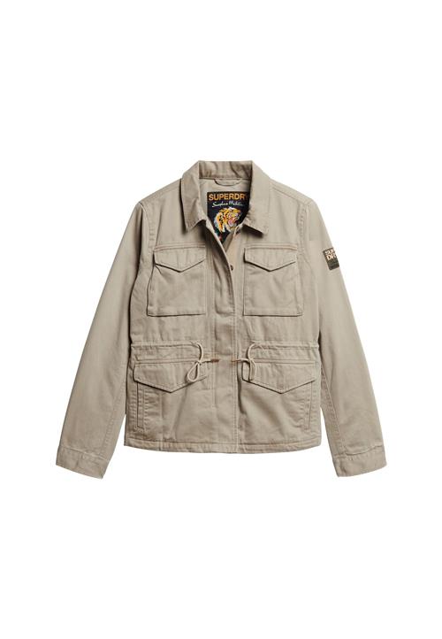 Superdry Overgangsjakke 'Military M65'  lysebeige