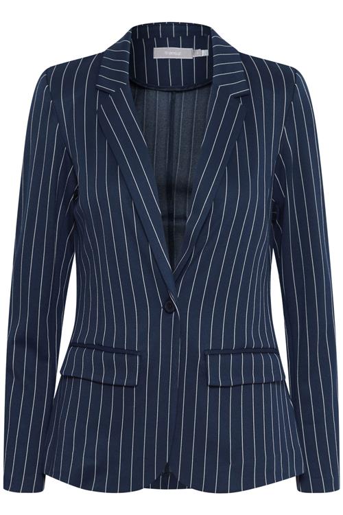 Fransa Blazer 'Blenda'  blå / hvid