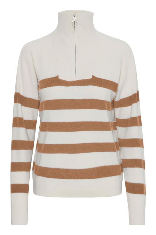 b.young Pullover 'Manina'  beige / brun