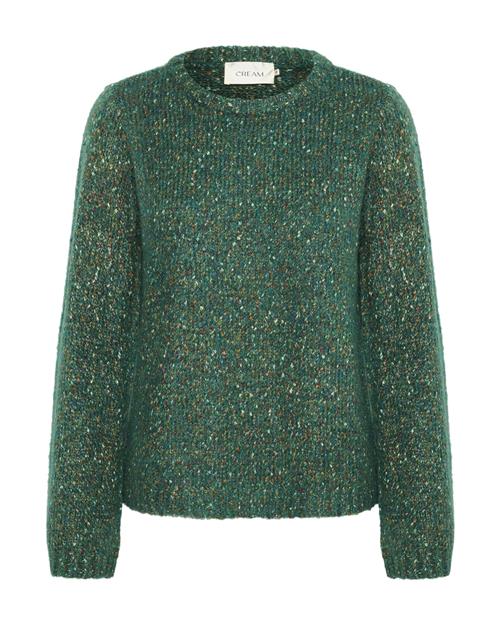 Cream Pullover 'Kiara'  grøn / orange
