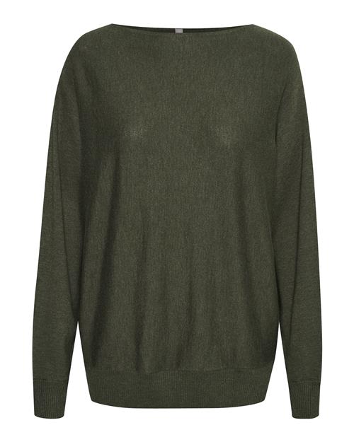 CULTURE Pullover 'CU Annemarie'  mørkegrøn