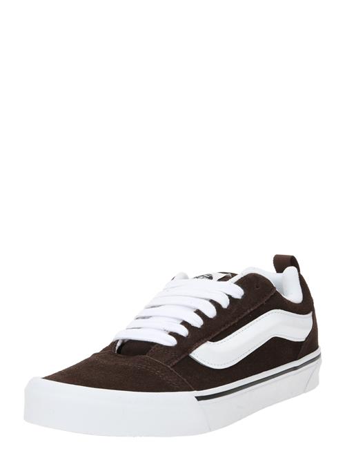 VANS Sneaker low 'Knu Skool'  mørkebrun / hvid