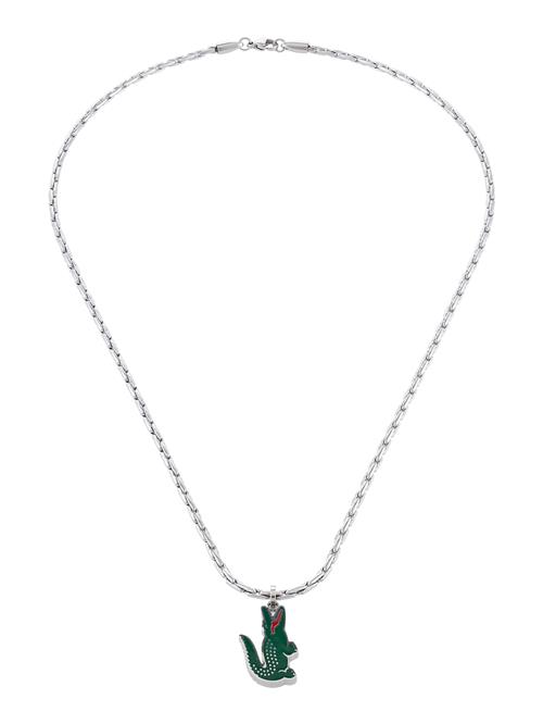 LACOSTE Kæde  gran / rød / sølv