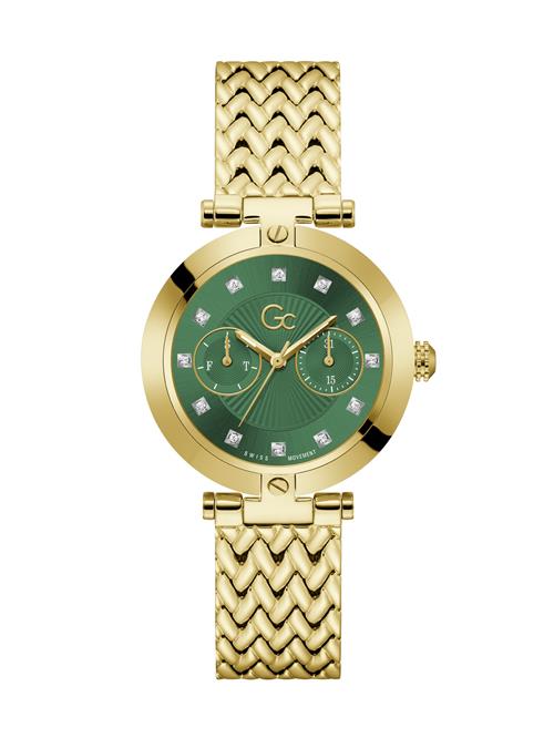 Gc Analogt ur 'Gc Vogue'  gylden gul / grøn