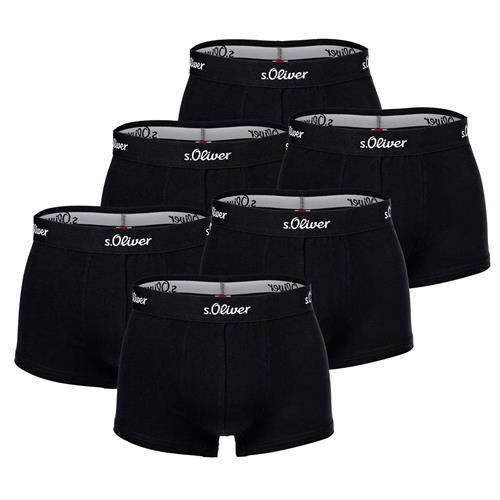 s.Oliver Boksershorts  sort / hvid