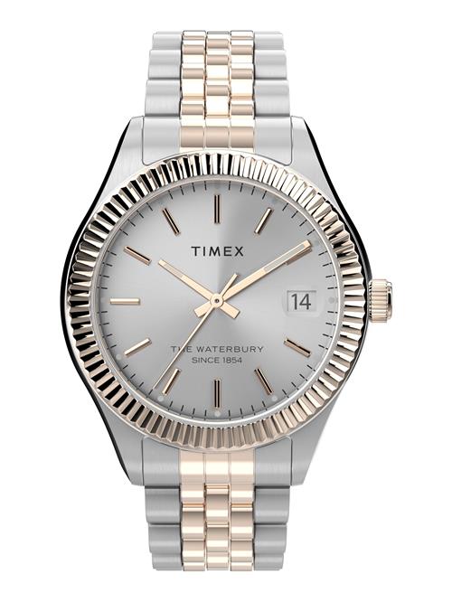 TIMEX Analogt ur 'LEGACY'  guld / sort / sølv / hvid