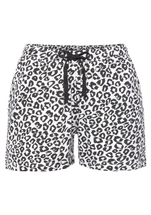 VIVANCE Pyjamasbukser  sort / hvid