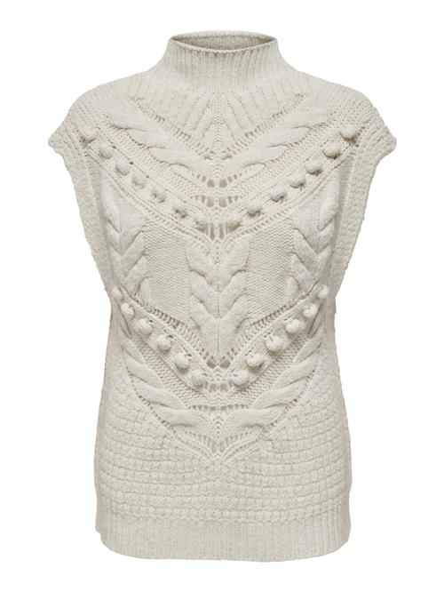 ONLY Strikvest  lysegrå