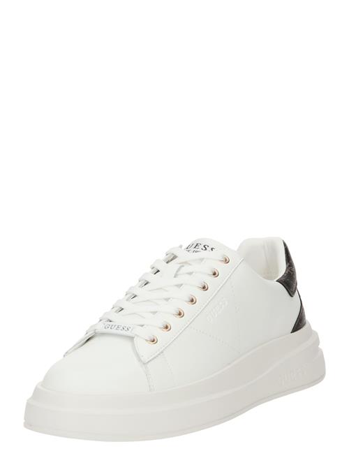GUESS Sneaker low 'ELBA'  sort / hvid