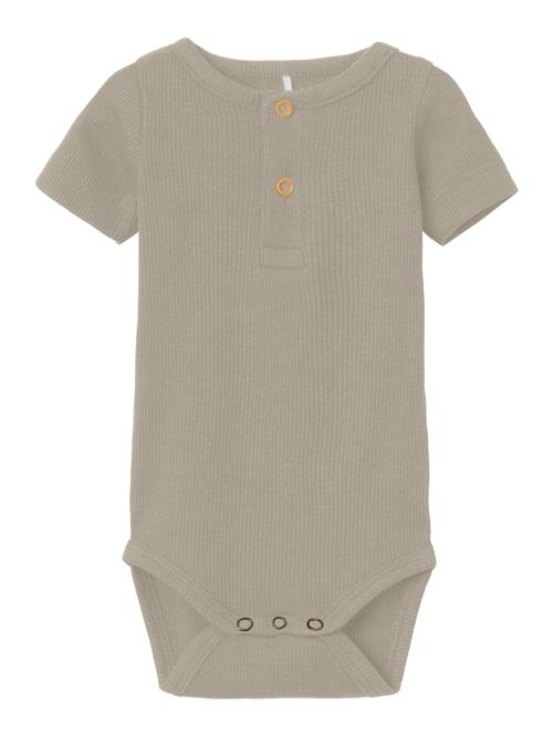 NAME IT Sparkedragt/Body 'NBMKab'  mørkebeige