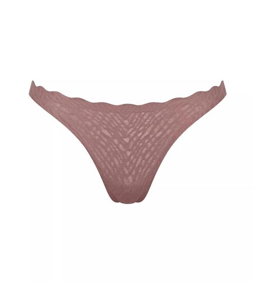 SLOGGI String 'ZERO Feel Bliss'  brokade / grå