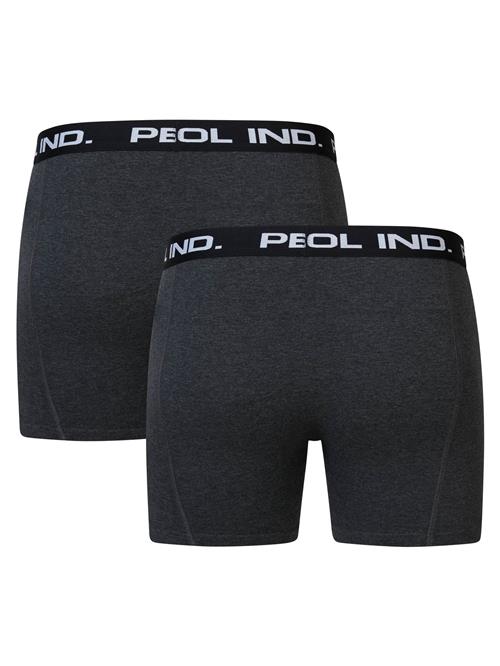 Petrol Industries Boksershorts  grå-meleret / sort / hvid