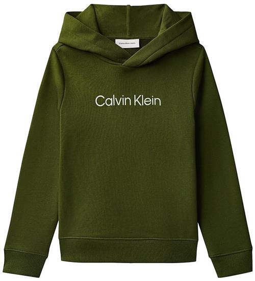 Calvin Klein Hættetrøje - Rich Cypress Green