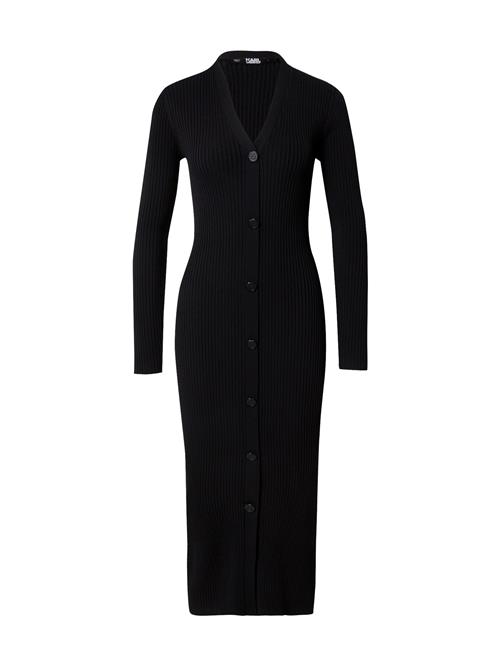 Karl Lagerfeld Strikkjole  sort