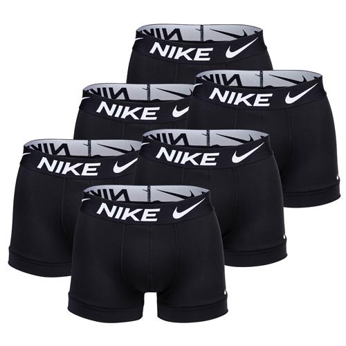 NIKE Boksershorts  sort / hvid