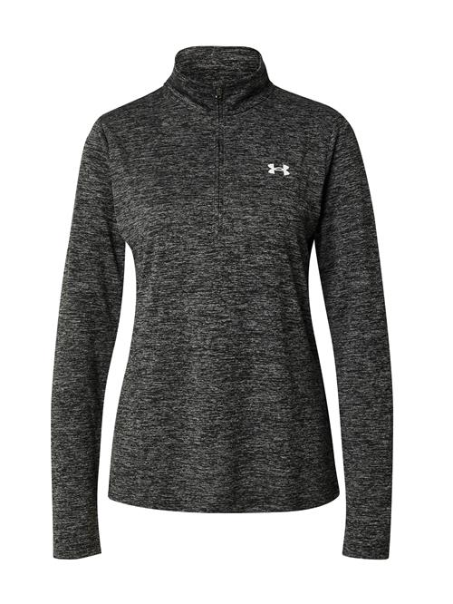 UNDER ARMOUR Funktionsbluse 'Twist'  sort-meleret