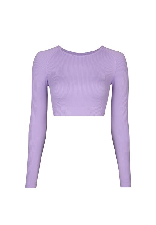 SNOCKS Funktionsbluse 'Seamless'  lavendel